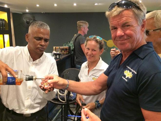 Mauritius rum tasting - World ARC 2017-18 &copy; World Cruising Club